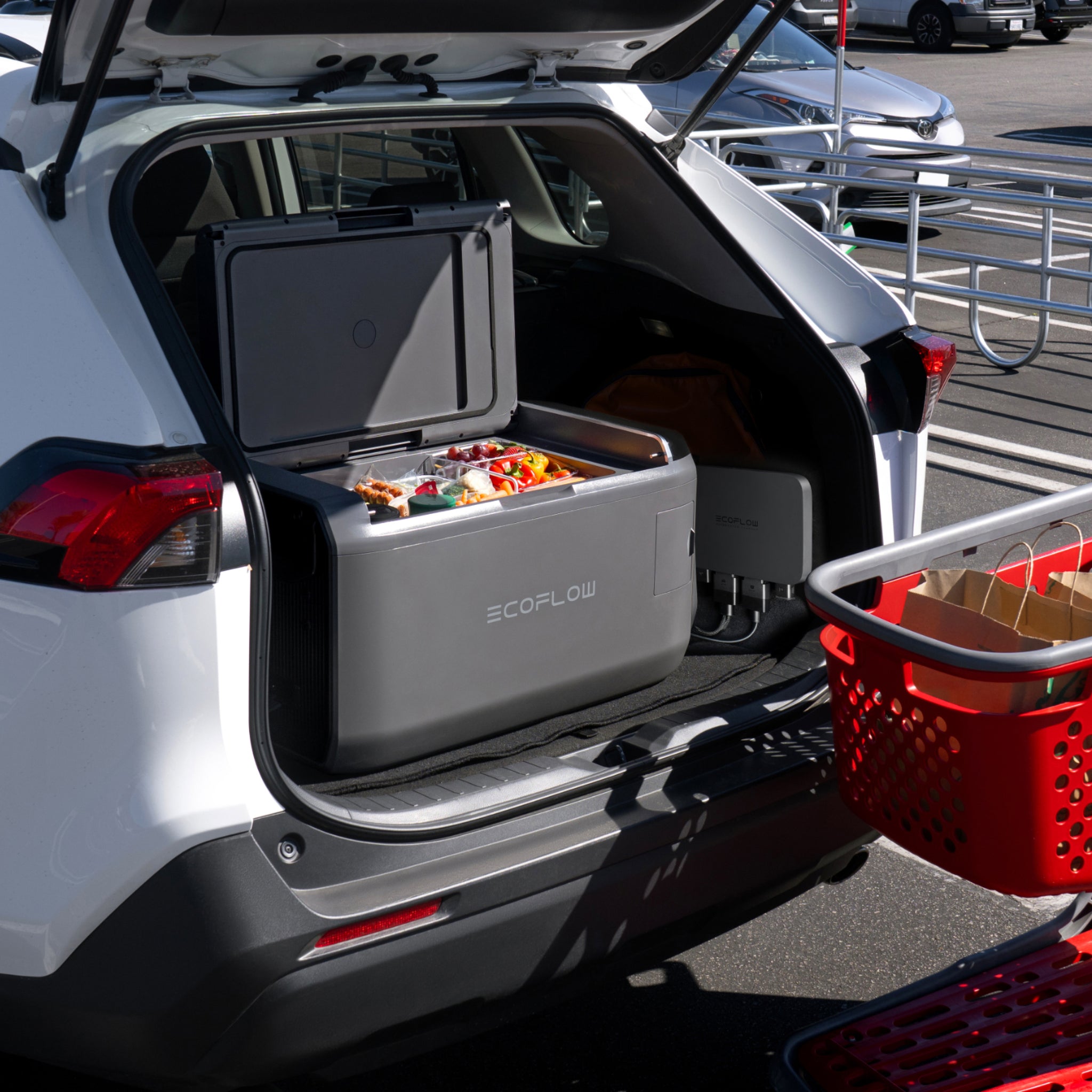 EcoFlow GLACIER Classic 45L Portable Refrigerator  + Plug-in Battery wih 800W Alternator Charger