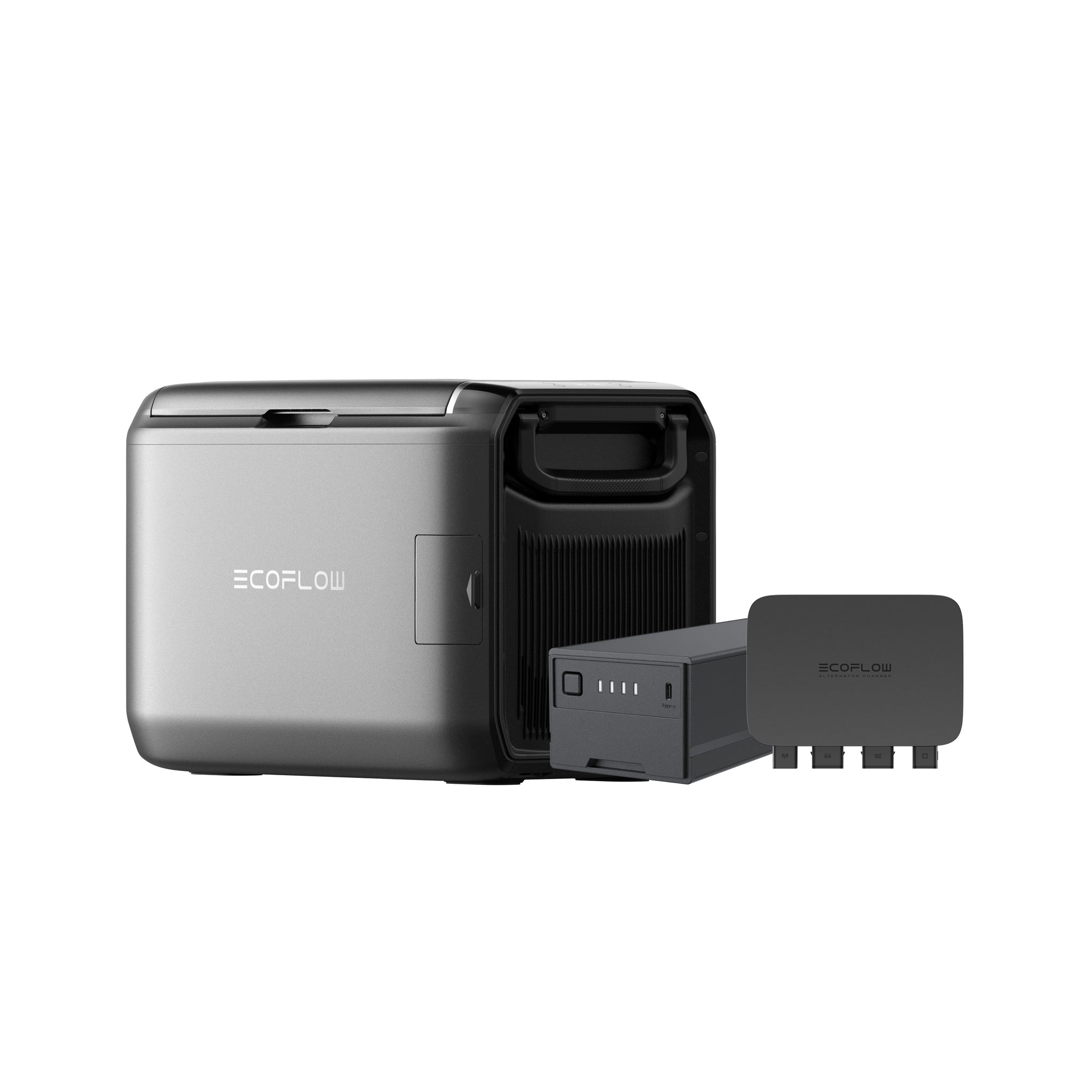 EcoFlow GLACIER Classic 45L Portable Refrigerator  + Plug-in Battery wih 800W Alternator Charger