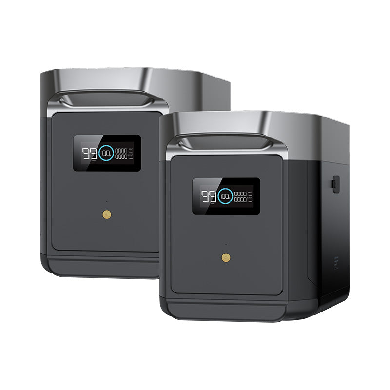 EcoFlow DELTA 2 MAX Smart Extra Battery (LFP) -  2 pack